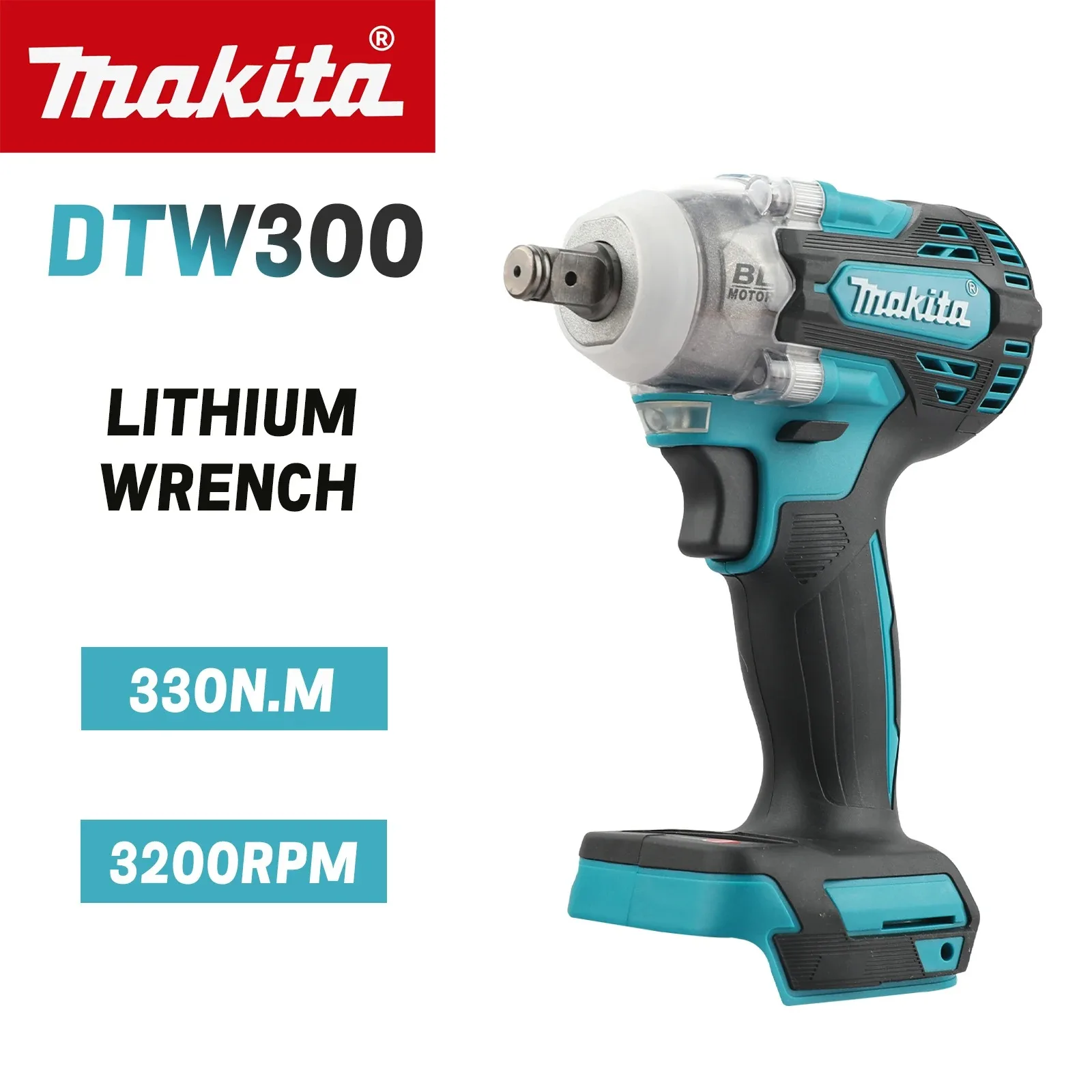 Makita Drill Dtw300 - Chave de Impacto Makita DTW300 1/2