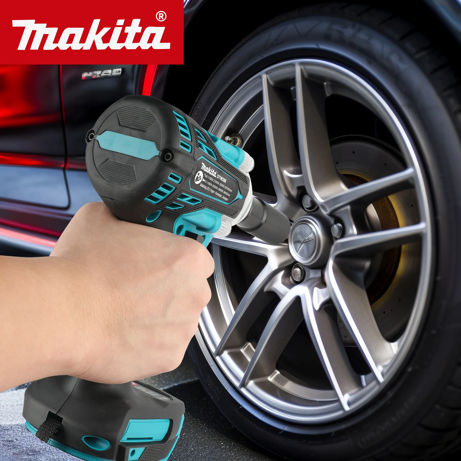 Makita Drill Dtw300 - Chave de impacto elétrica MAKITA DTW300Z
