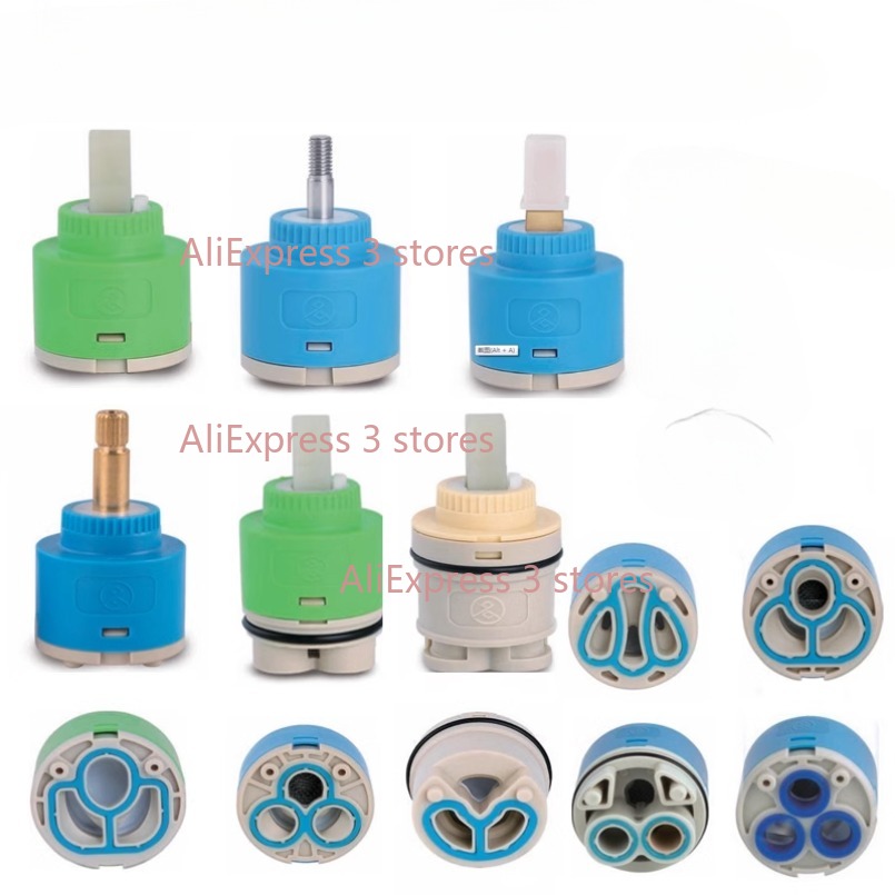 Shower Valve Cartridge - 1 pçs 35/40mm substituição carretel de
