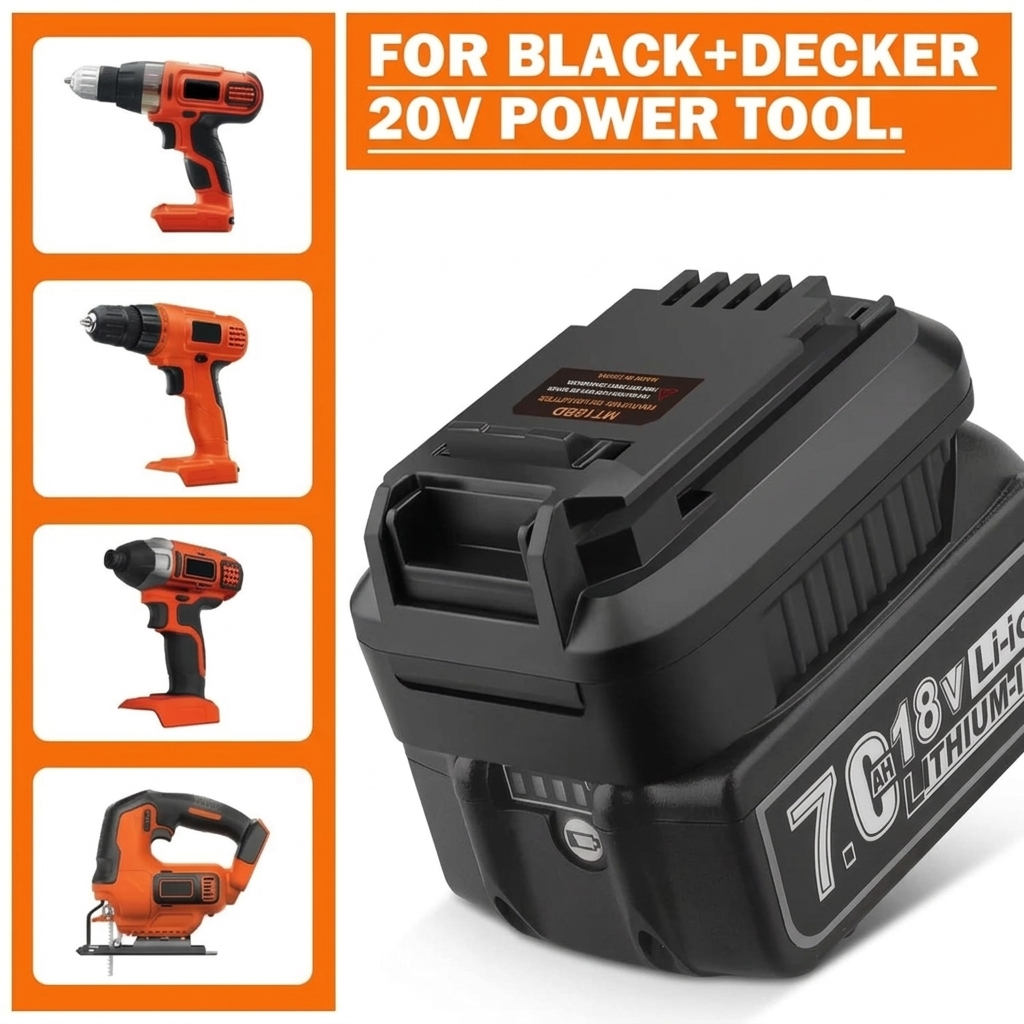 Black+Decker Tool Cordless - Conversor para Ferramentas Sem Fio Makita