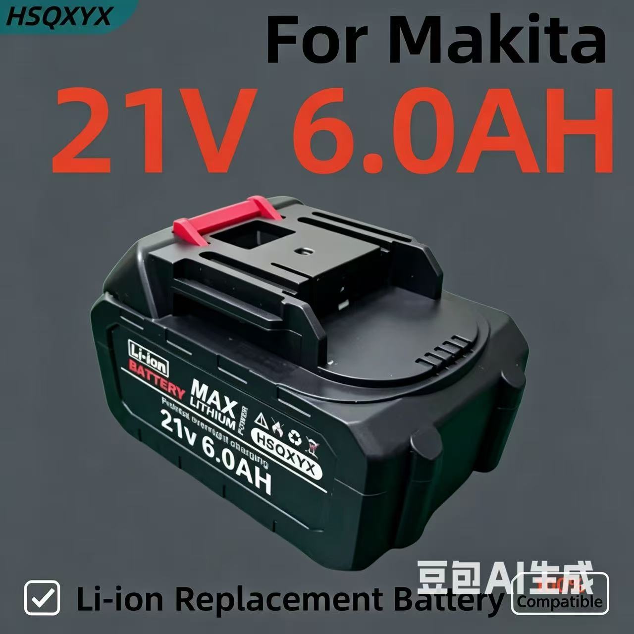Makita Drill Hp1640 - Bateria Inteligente Makita 21V 6.0Ah 5S2P