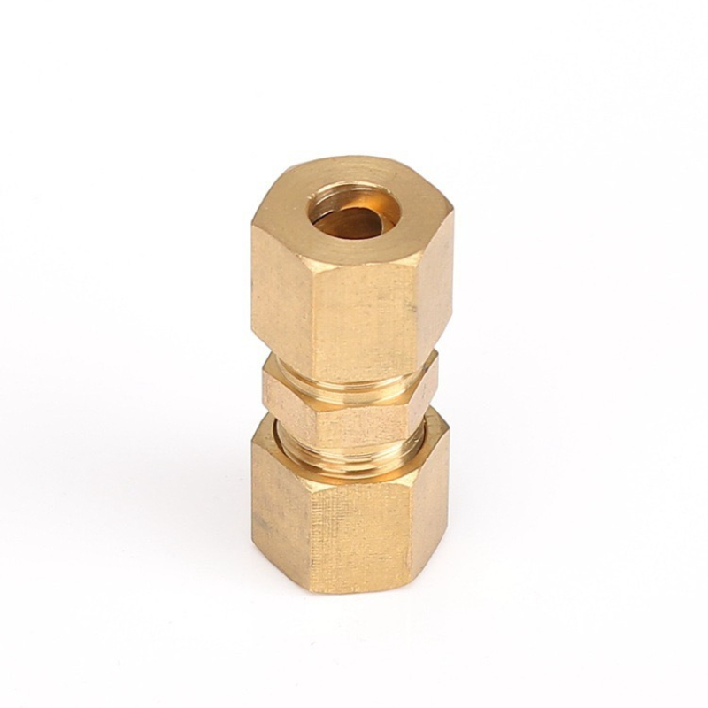 Compression Fitting Brass - 1 unidade Conector de União de