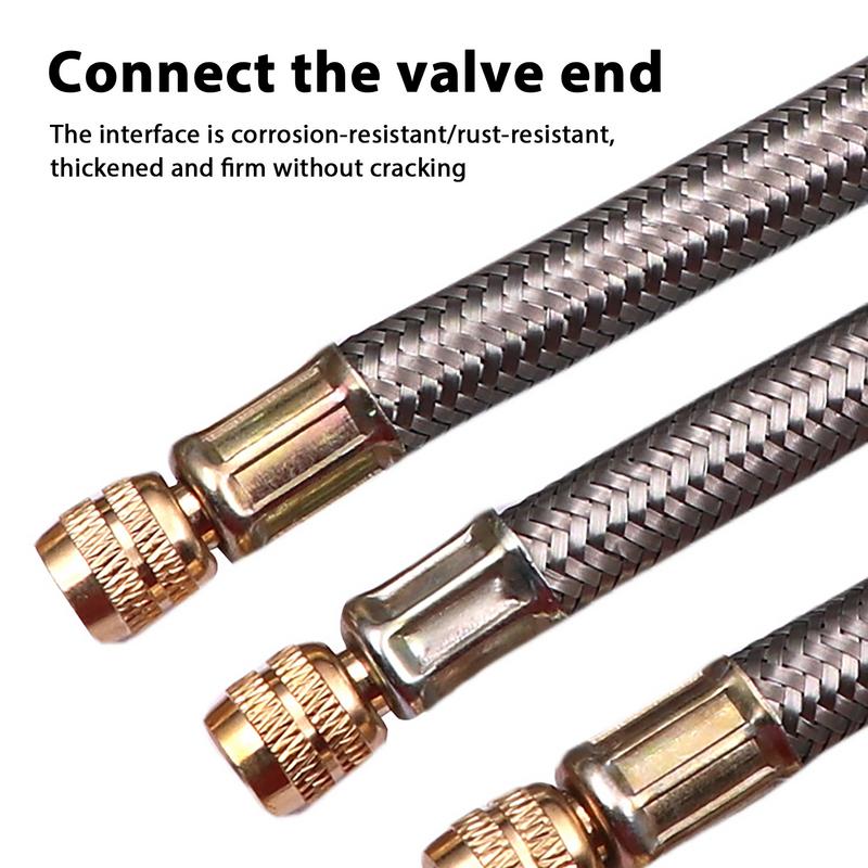 1 peça extensão da válvula do  - Flexible Hose Braided avaliação e preço