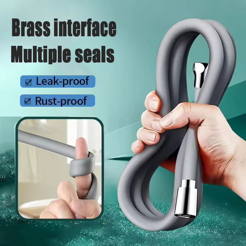 1.5/2m tubo de chuveiro de sil - Silicone Tap Washer avaliação e preço
