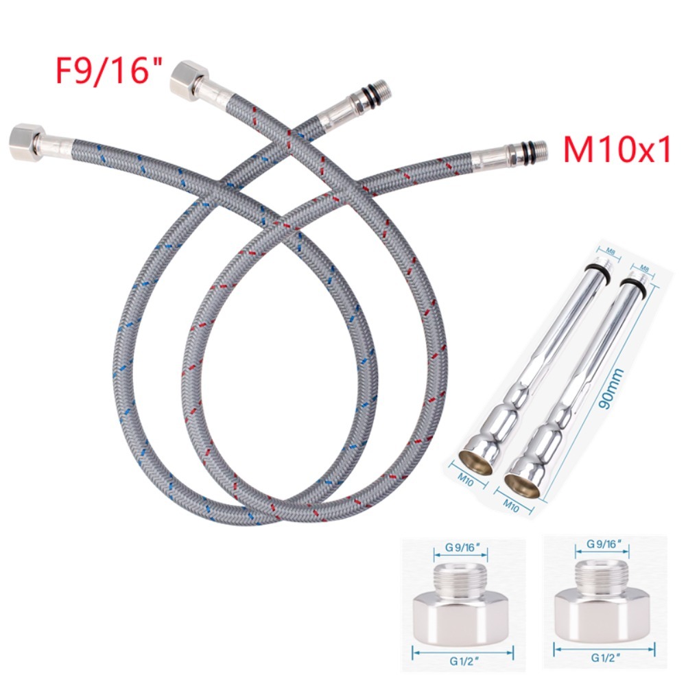 2 Peças de Mangueiras Flexívei - Flexible Hose Braided avaliação e preço