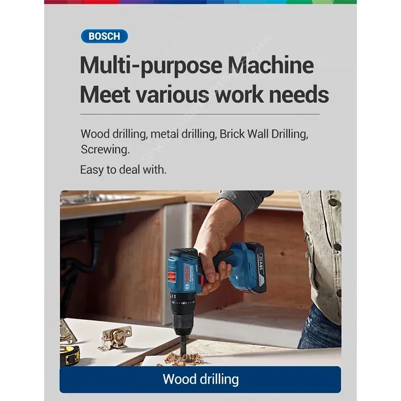 Furadeira de Impacto Sem Fio B - Bosch Drill Gsb 18V avaliação e preço