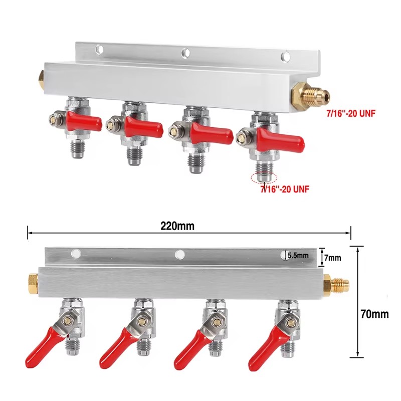 Distribuidor de Gás IMAICTUU 4 - Push Fit Connector avaliação e preço