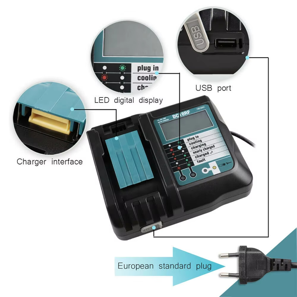 Carregador super rápido de íon - Makita Drill Hp1640 avaliação e preço