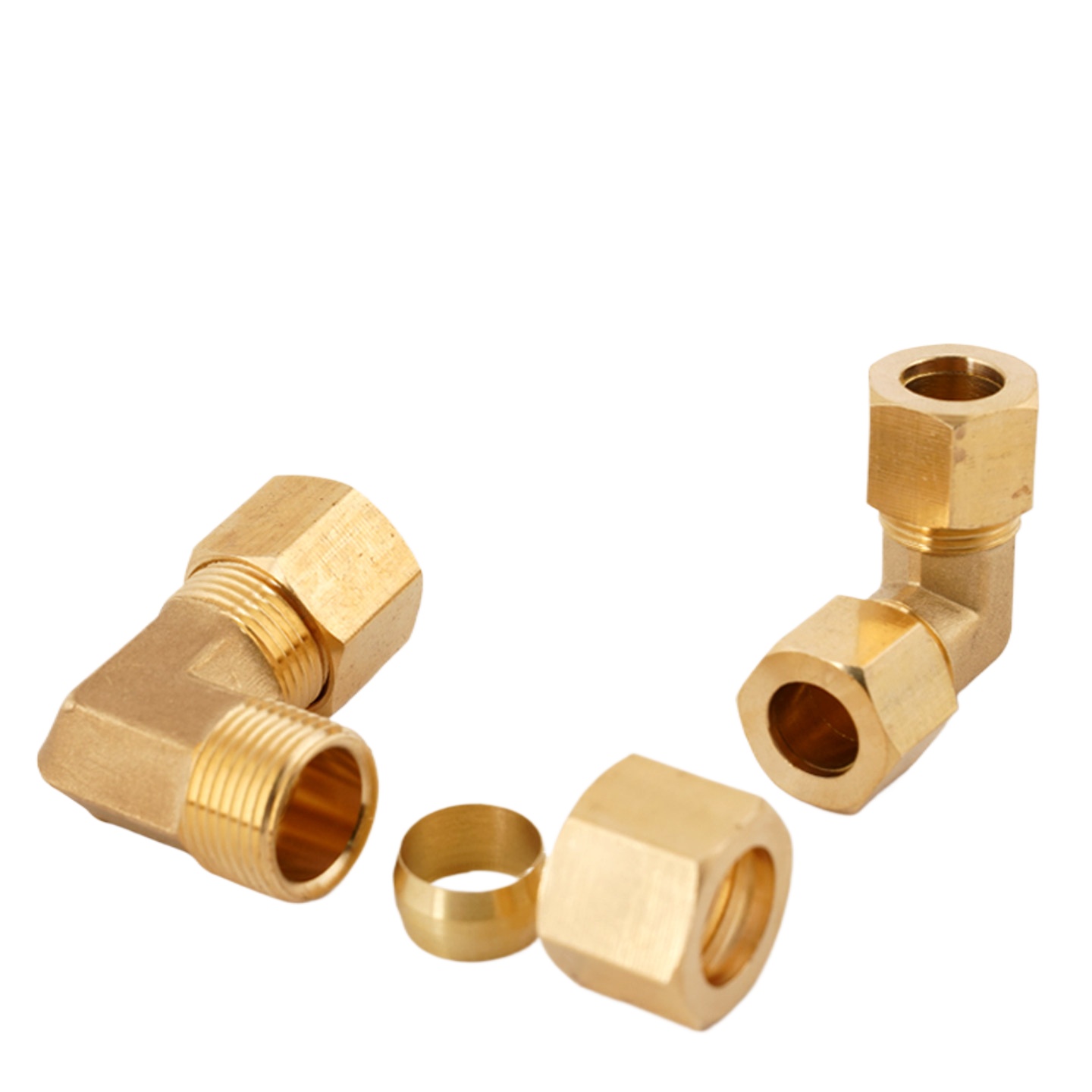 Conector de Compressão em Coto - Compression Fitting Brass avaliação e preço