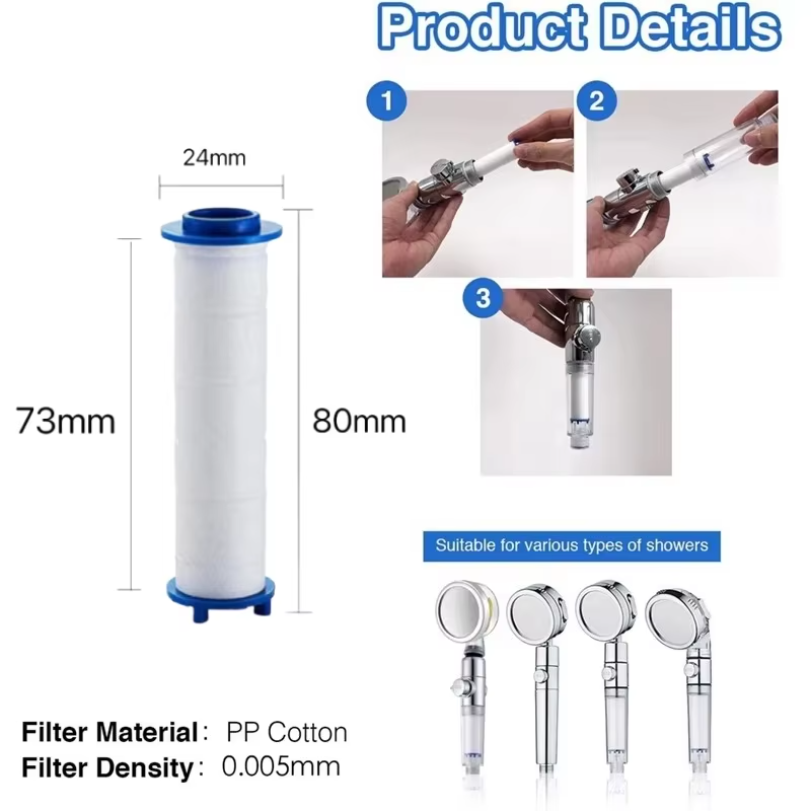 10 Peças Cartucho de Filtro de - Shower Valve Cartridge avaliação e preço