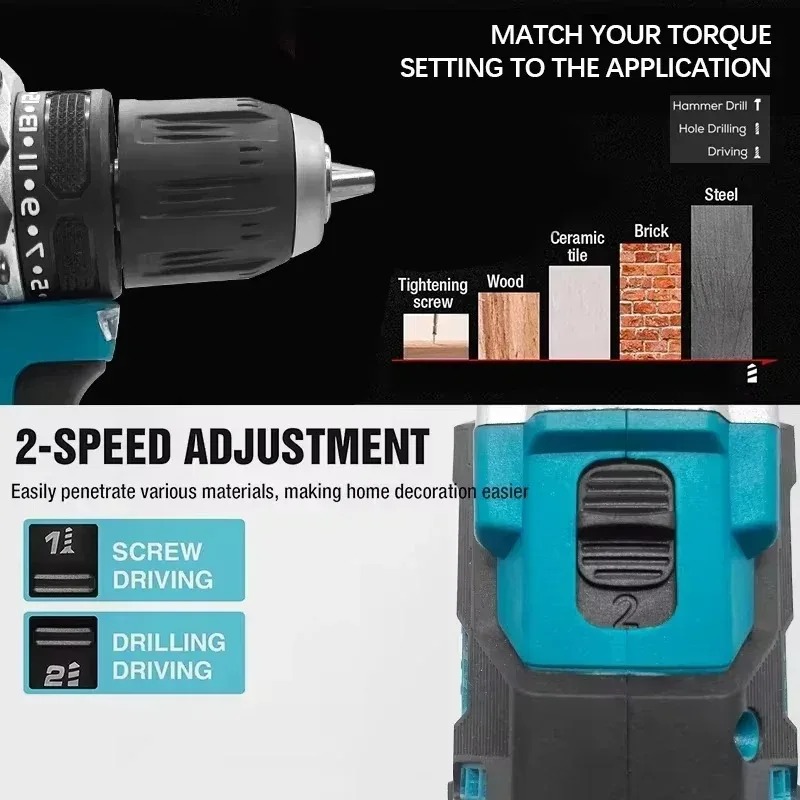 2026 Original Makita DDF487 18 - Makita Drill Ddf484 avaliação e preço