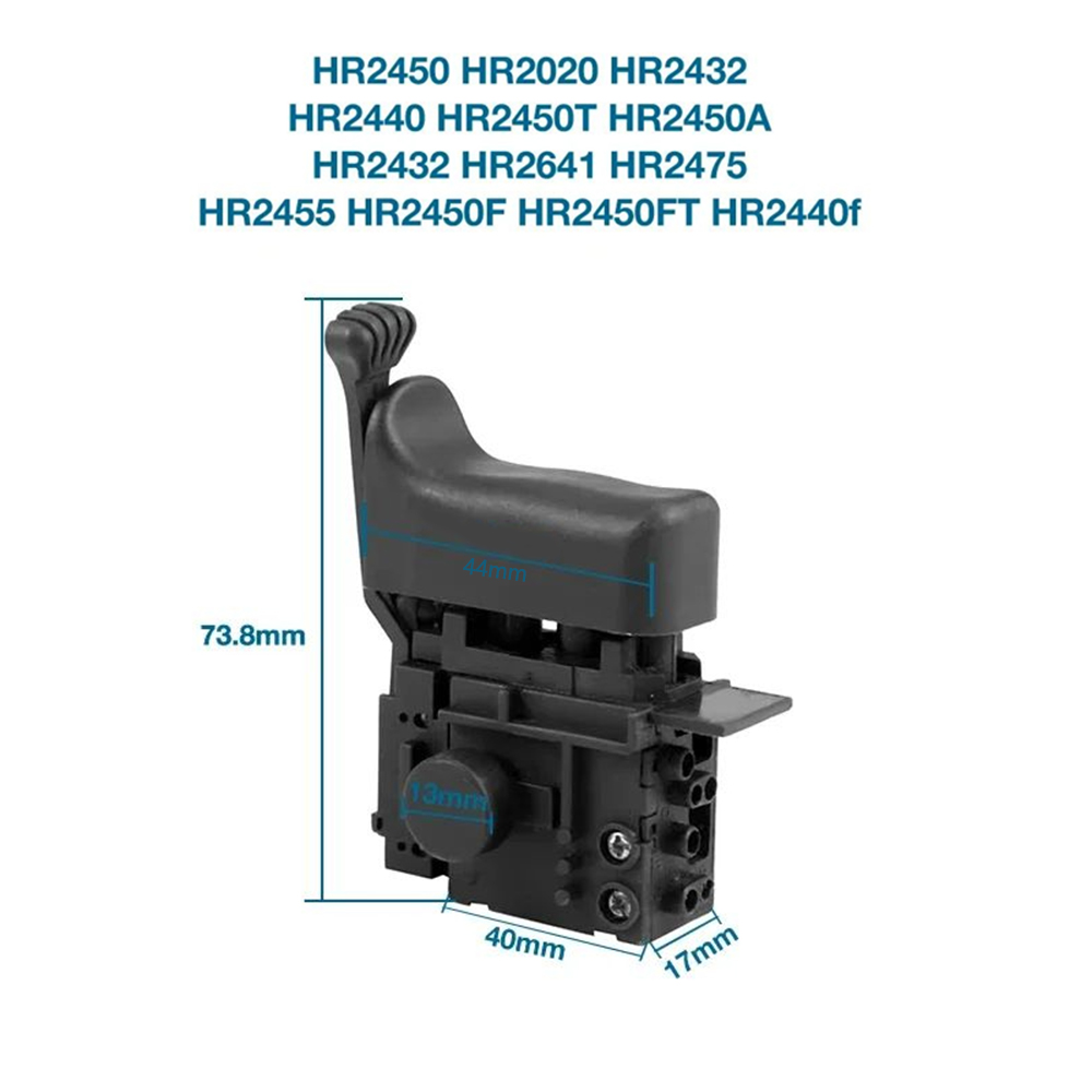 Interruptor de substituição pa - Makita Drill Hp1640 avaliação e preço