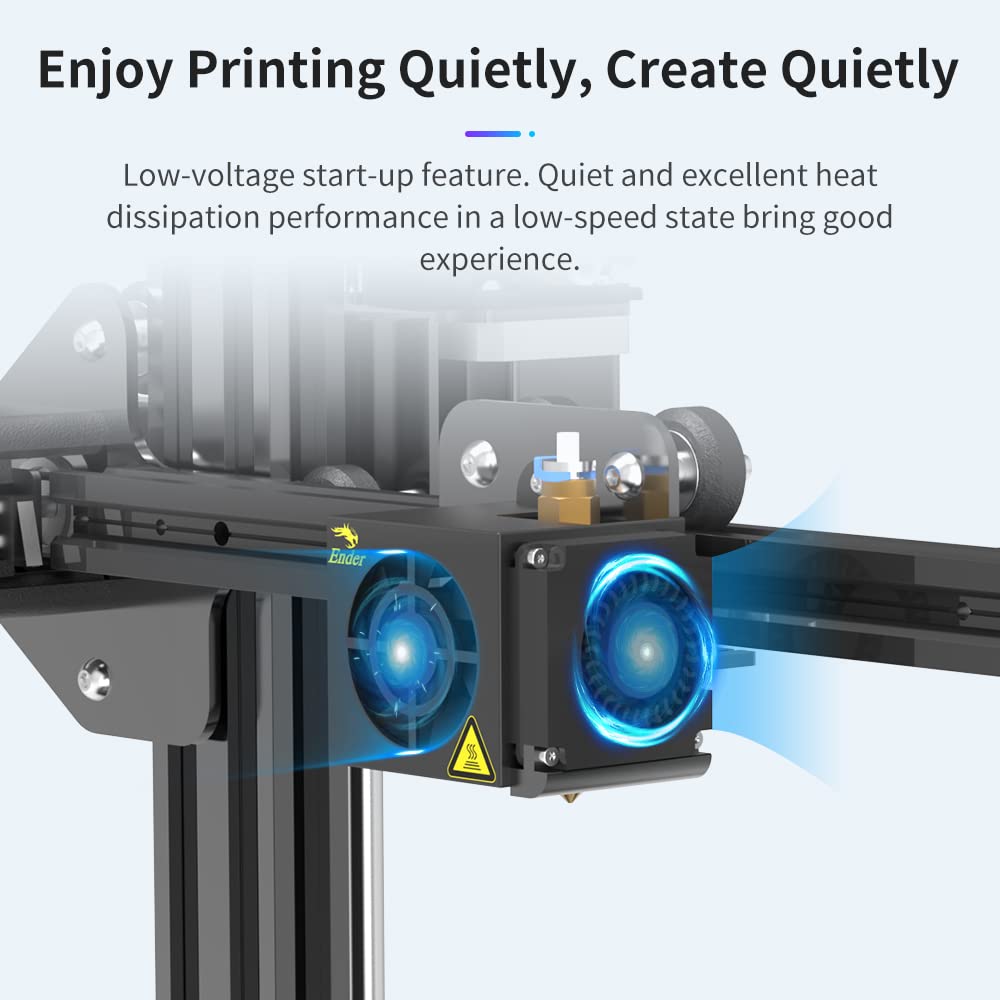 Conjunto original de ventilado - Creality Printer Ender 3 avaliação e preço