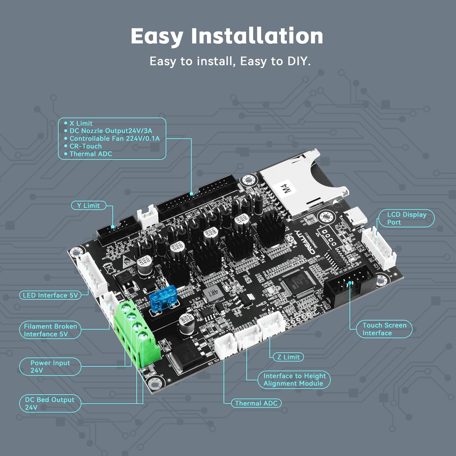 Creality ender 3 v3 se placa-m - Creality Printer Ender 3 avaliação e preço