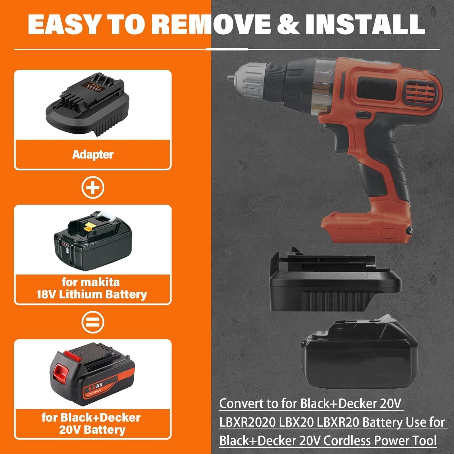 Conversor para Ferramentas Sem - Black+Decker Tool Cordless avaliação e preço